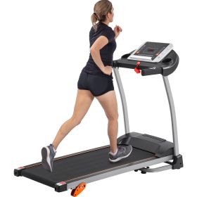 Home Use Easy Folding Treadmill,1.5HP Electric Running,Jogging Walking Machine (Option: Black)